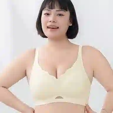 二三二三 聚拢无痕透气防下垂调整型文胸 女款 黑色