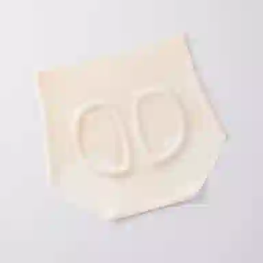 二三二三 轻盈透气高腰裸感防夹臀内裤上托翘臀无痕不卡档收腹三角裤简约纯色时尚百搭清新短裤 女款 组合装