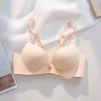 二三二三 美背吸汗清爽排湿可调节抗菌柔软亲肤舒适纯色百搭聚拢文胸 女款