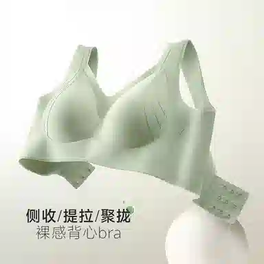 二三二三 小胸聚拢显大防走光软支撑无钢圈收副乳防下垂提拉无痕文胸 女款