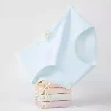 二三二三 纯色简约抑菌透气不卡档不夹臀不勒肉无痕舒适柔软三角裤高弹力不卷边亲肤时尚知性优雅可爱俏皮蝴蝶结内裤 女款