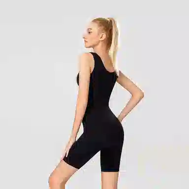 二三二三 塑身收腹束腰托胸收小肚子产后塑形美体后脱无痕塑身简约提臀舒适抑菌连体衣 女款 礼盒装