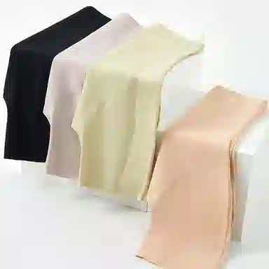 二三二三 舒适柔软高腰收腹提臀裤吸汗透气隐形无痕防卷边瑜伽裤日常通勤跑步健身舞蹈骑行打底裤 女款