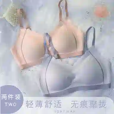 二三二三 无钢圈背心式聚拢收副乳防下垂文胸 女款