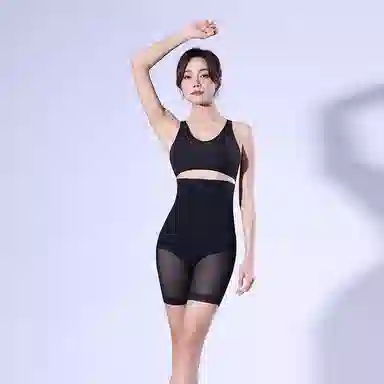 二三二三 高腰纯色休闲舒适舒适无痕透气不卷边提臀抗菌裆塑身裤 女款 礼盒装