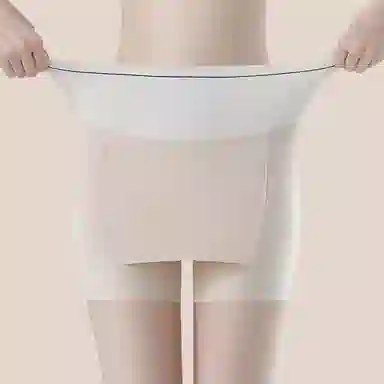 二三二三 凉感防走光免穿内裤无痕裸感高弹亲肤舒适透气不卷边四角裤撞色时尚百搭简约打底裤 女款 组合装