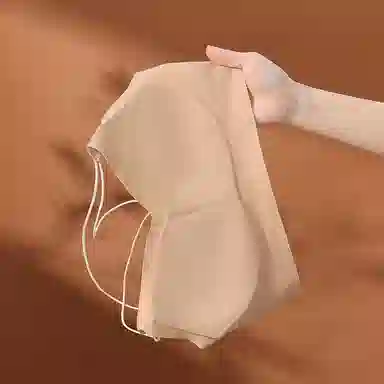 二三二三 美背自然隐形提拉贴身侧收副乳显瘦轻薄透气法式慵懒蕾丝纯欲性感百搭文胸 女款