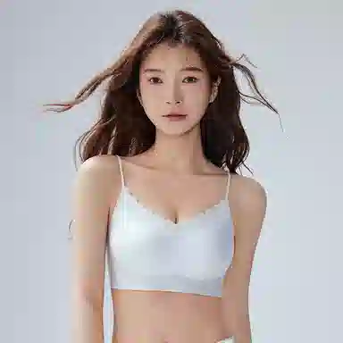 二三二三 亲肤柔软不扎肤提拉上托侧收副乳防下垂防凸点透气舒适法式慵懒纯欲百搭文胸 女款