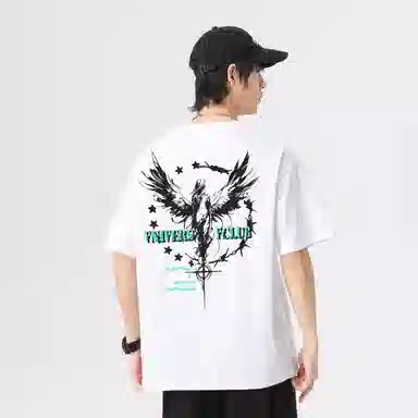 VniVerseVClub Loose Fit Crew Neck T-Shirt