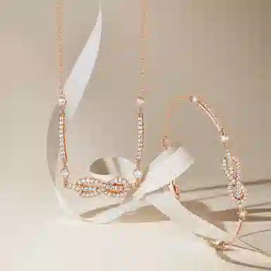 Armani Infinite Love Bracelet Rose Gold