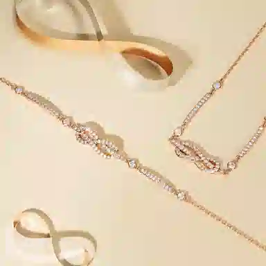 Armani Infinite Love Bracelet Rose Gold