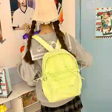 轩玺 百搭个性 牛津布 双肩包 女款 黑色