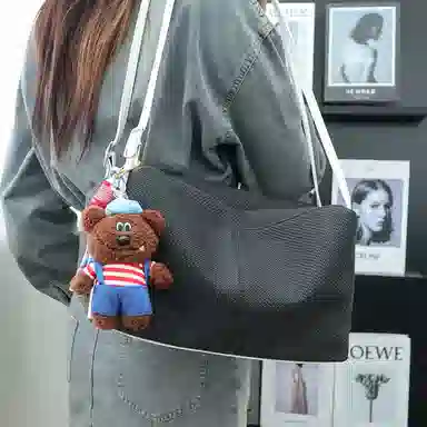 轩玺 日系简约纯色百搭 牛津布 单肩包 女款 多色