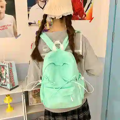 轩玺 百搭个性 牛津布 双肩包 女款 黑色