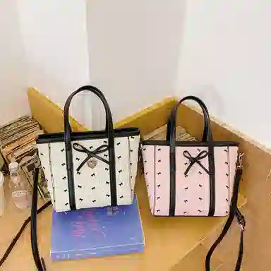 轩玺 蝴蝶通勤时尚 尼龙布 单肩手提包 女款 多色