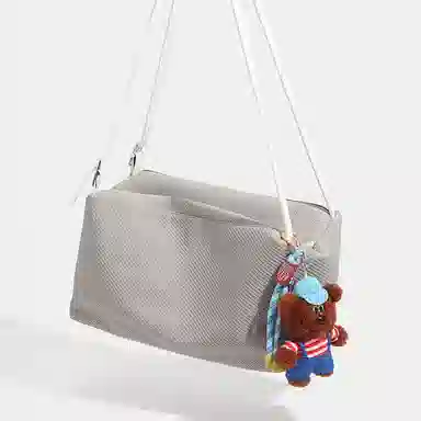 轩玺 日系简约纯色百搭 牛津布 单肩包 女款 多色