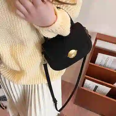 轩玺 复古小众质感百搭 麂皮 单肩包斜挎包手提包 常规 女款 多色