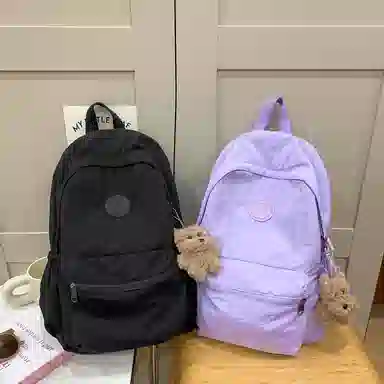 轩玺 轻便可折叠休闲百搭 尼龙 双肩包 男女同款情侣款 多色