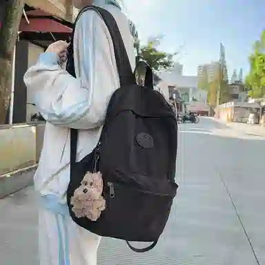 轩玺 轻便可折叠休闲百搭 尼龙 双肩包 男女同款情侣款 多色
