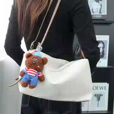 轩玺 日系简约纯色百搭 牛津布 单肩包 女款 多色