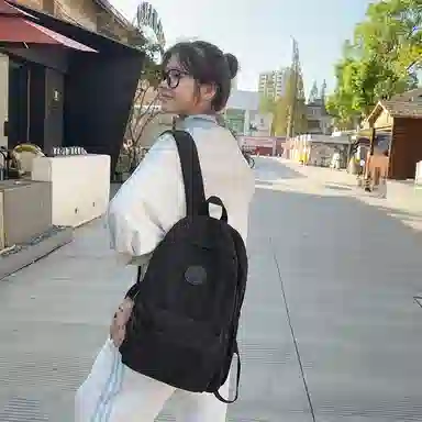 轩玺 轻便可折叠休闲百搭 尼龙 双肩包 男女同款情侣款 多色