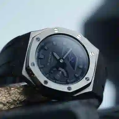 Casio G-Shock GA-2100-1A1 Modified Gun Black