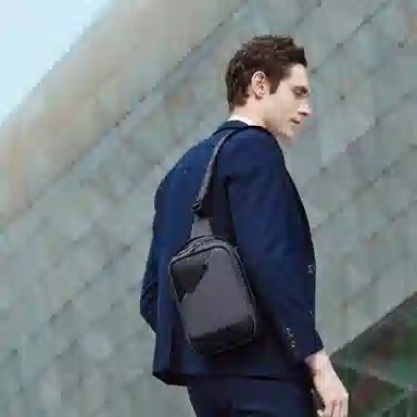 北极猎人 休闲运动时尚 涤纶 斜挎单肩胸包 男款 多色