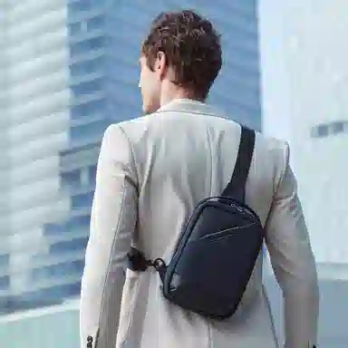 北极猎人 休闲运动时尚 涤纶 斜挎单肩胸包 男款 多色