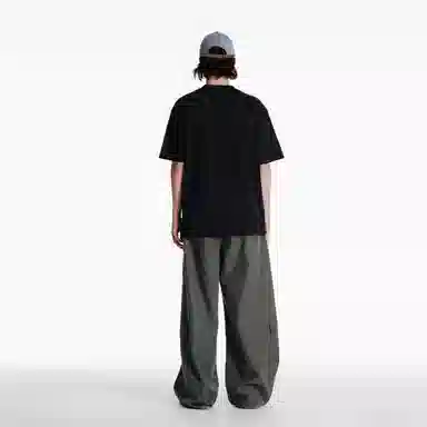 NERDY Classic Logo Charcoal Tee