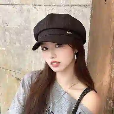 朵澜 小众百搭鸭舌 腈纶 贝雷帽 男女同款情侣款