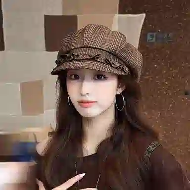 朵澜 轻奢优雅百搭 腈纶 贝雷帽 女款