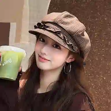 朵澜 轻奢优雅百搭 腈纶 贝雷帽 女款