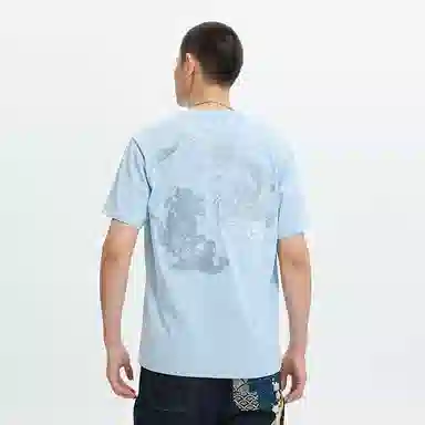 Kissmark Shadow Dragon Embroidery T-Shirt