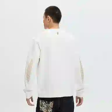 Oniku Gold Phoenix Embroidered Crewneck