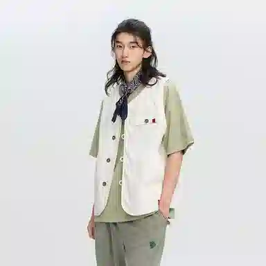 鬼洗 休闲时尚舒适百搭马甲 男款