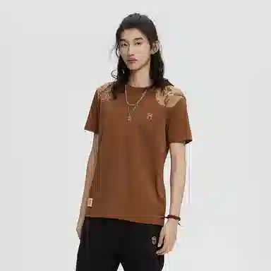 ONI Circle Embroidered T-Shirt