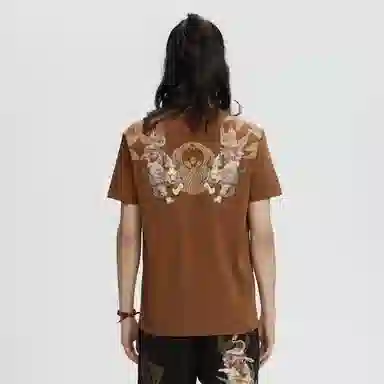 ONI Circle Embroidered T-Shirt