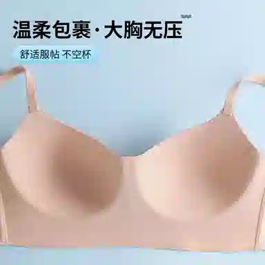 浪莎 无痕柔软透气大胸显小文胸 女款