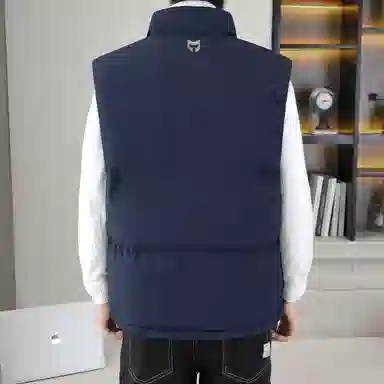 猫倜 泽尼特酒杯熊马夹宽松加棉加厚坎肩外套马甲 男女同款