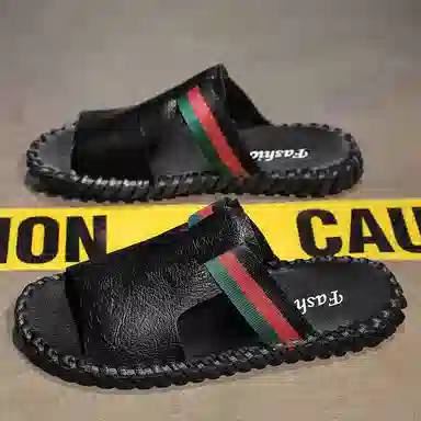 CANUVEN Casual Slide Sandals