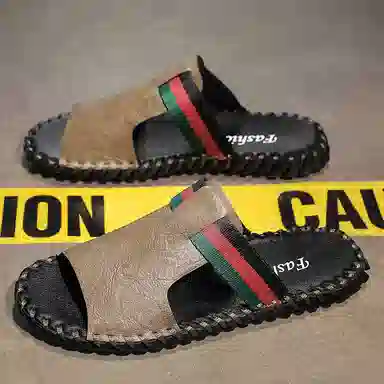 CANUVEN Casual Slide Sandals
