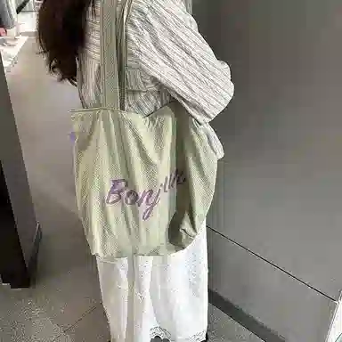 彤彤兔 字母轻便 涤纶 单肩包 女款 多色