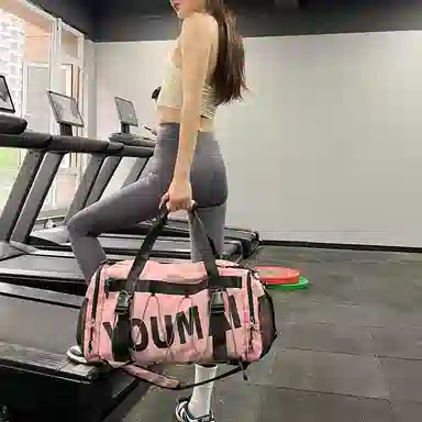 德力熊 大容量旅行袋 尼龙 健身包 大号 男女同款情侣款 多色