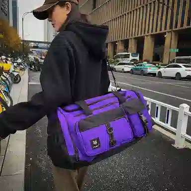 德力熊 时尚 牛津布 旅行包 男女同款情侣款 多色