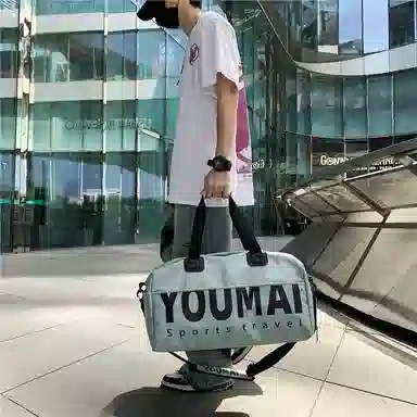 德力熊 收纳出差短途运动 尼龙 健身包 男女同款情侣款 多色