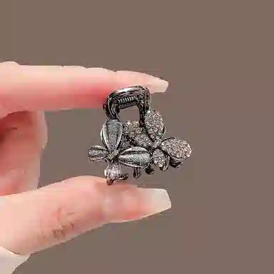 彤彤兔 复古精致花朵 古典气质小号抓夹 发夹 女款