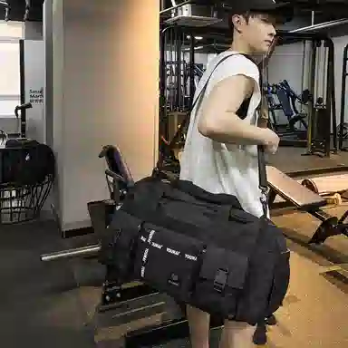 德力熊 大容量收纳干湿分离 牛津布 健身包 大号 男女同款情侣款 多色