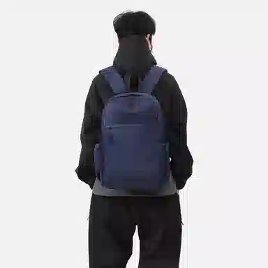 彤彤兔 纯色简约百搭 牛津布 书包背包双肩包 男款 黑色/蓝色/卡其色