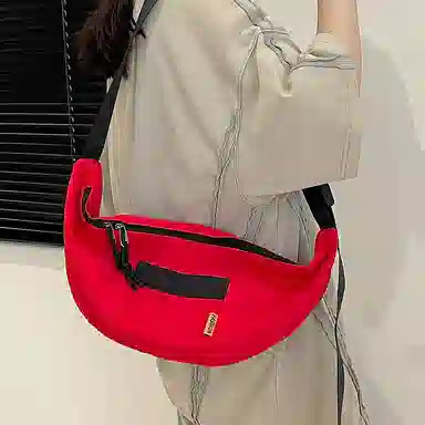 彤彤兔 时尚简约潮流 尼龙 单肩包 男女同款情侣款 多色