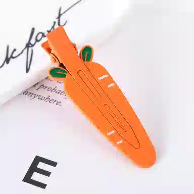 彤彤兔 无痕 韩版 磨砂发卡水果卡通时尚刘海 发夹 女款